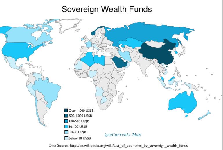 Sovereign Wealth Fund Map Institute For International Law And Justice 0156